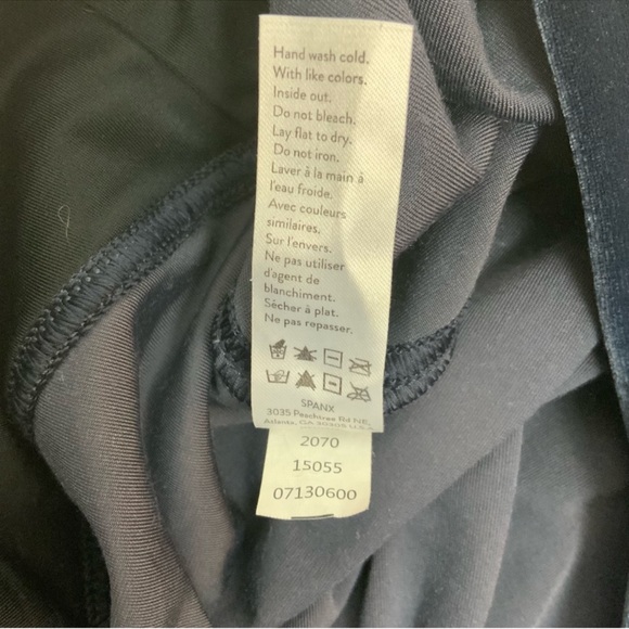 SPANX Velvet Tummy Control Leggings Moon Shadow - Picture 11 of 13